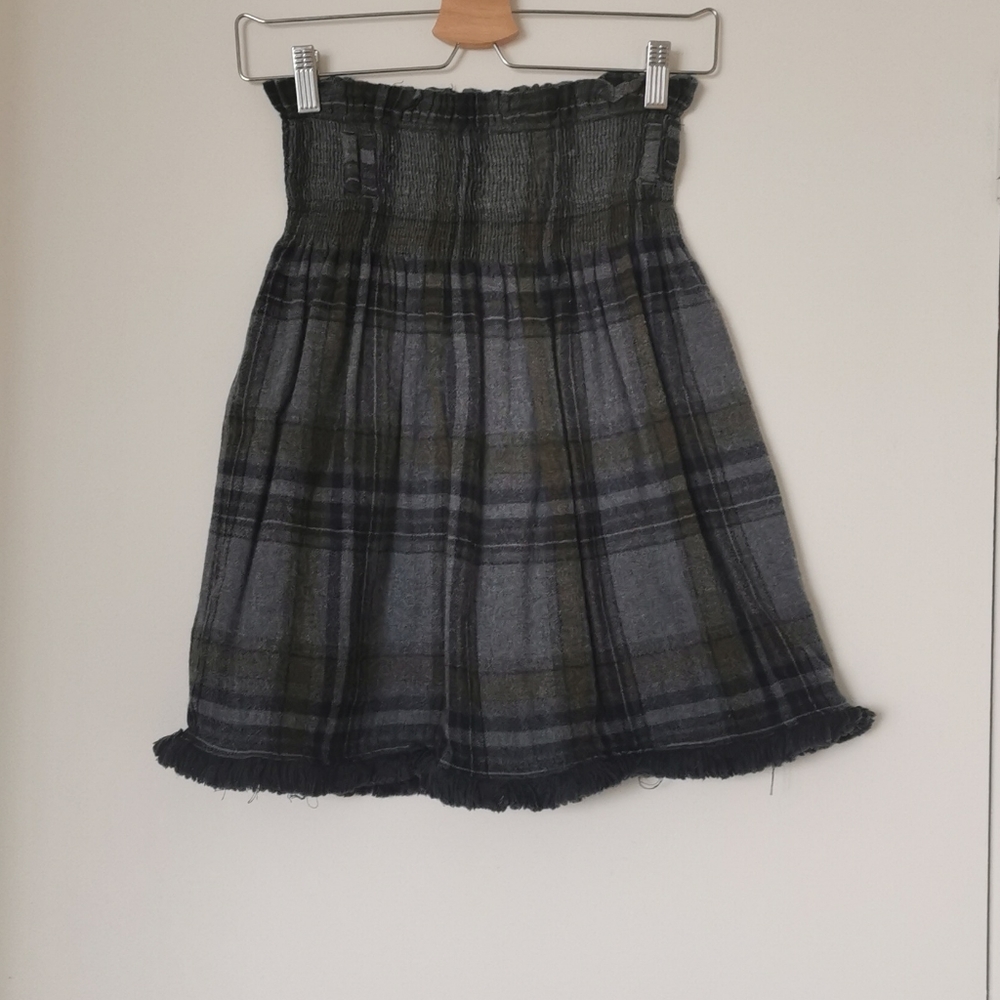 Zara Plaid Skirt Size S